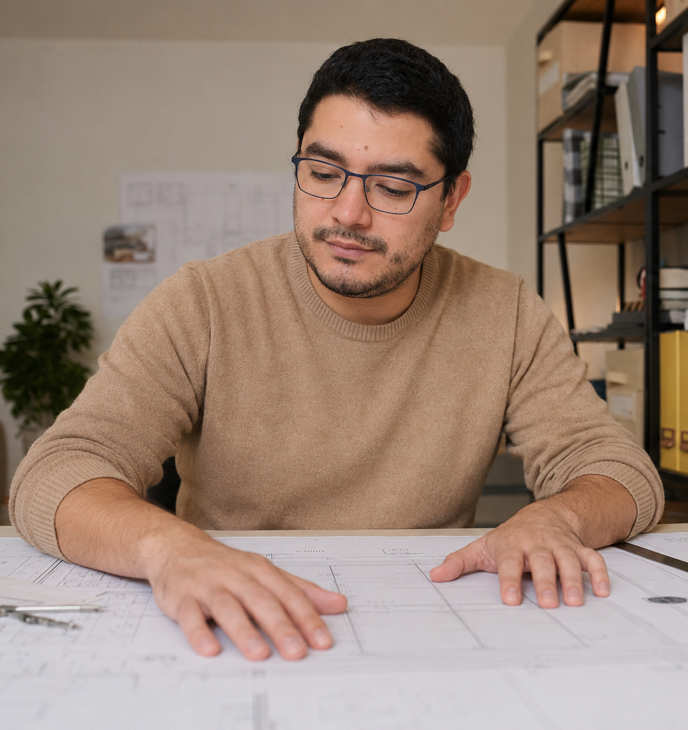 Ingeniería, documentación y trabajo en terreno