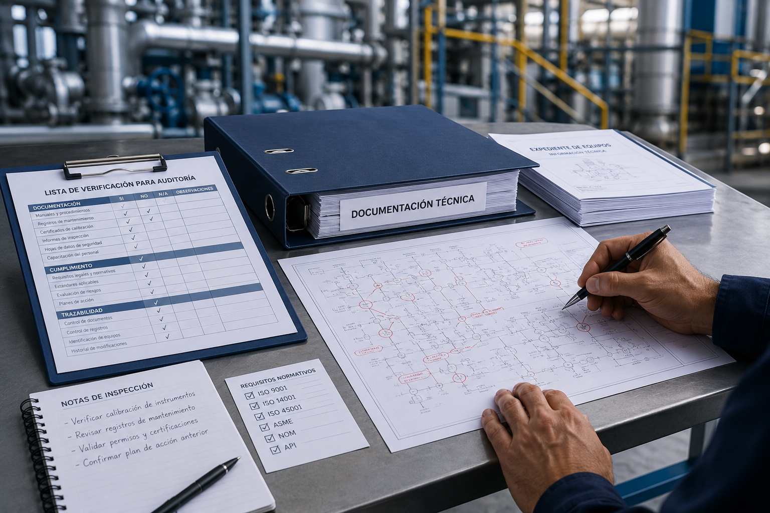 Layouts industriales y de emergencia